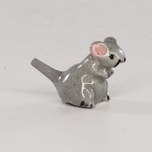 Hagen Renaker Baby Mouse Smiling Rat Miniature Figurine Short Tail Monrovia - Picture 3 of 7